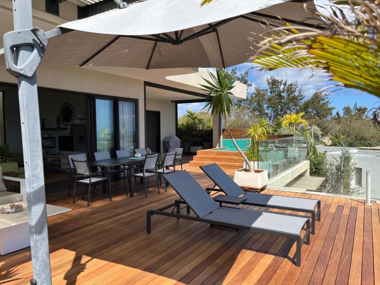 Penthouse 3 Chambres Vue Lagon Imprenable Calodyne Exterior photo