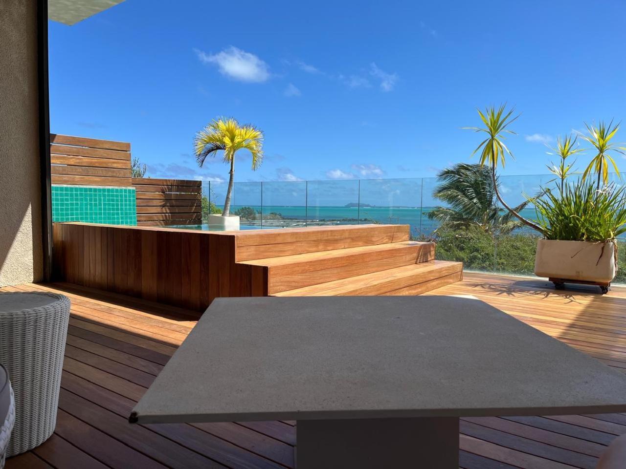 Penthouse 3 Chambres Vue Lagon Imprenable Calodyne Exterior photo